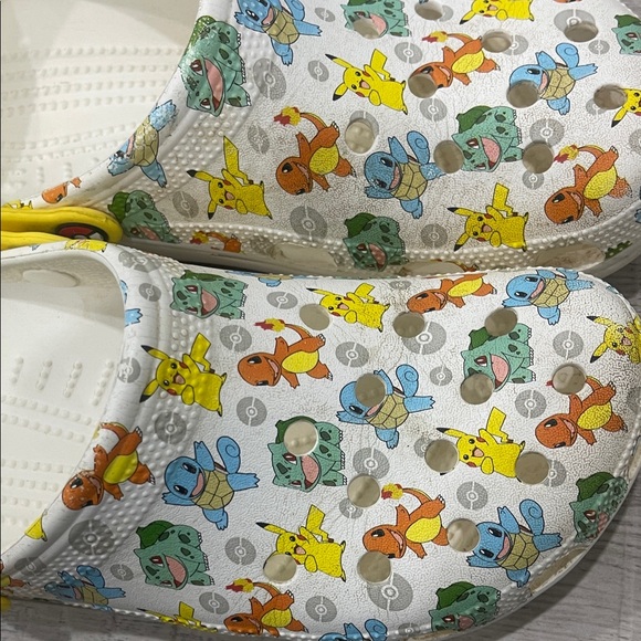 Crocs Classic Pokemon 2 unisex shoes women’s size 11 men’s size 9 - Picture 5 of 10